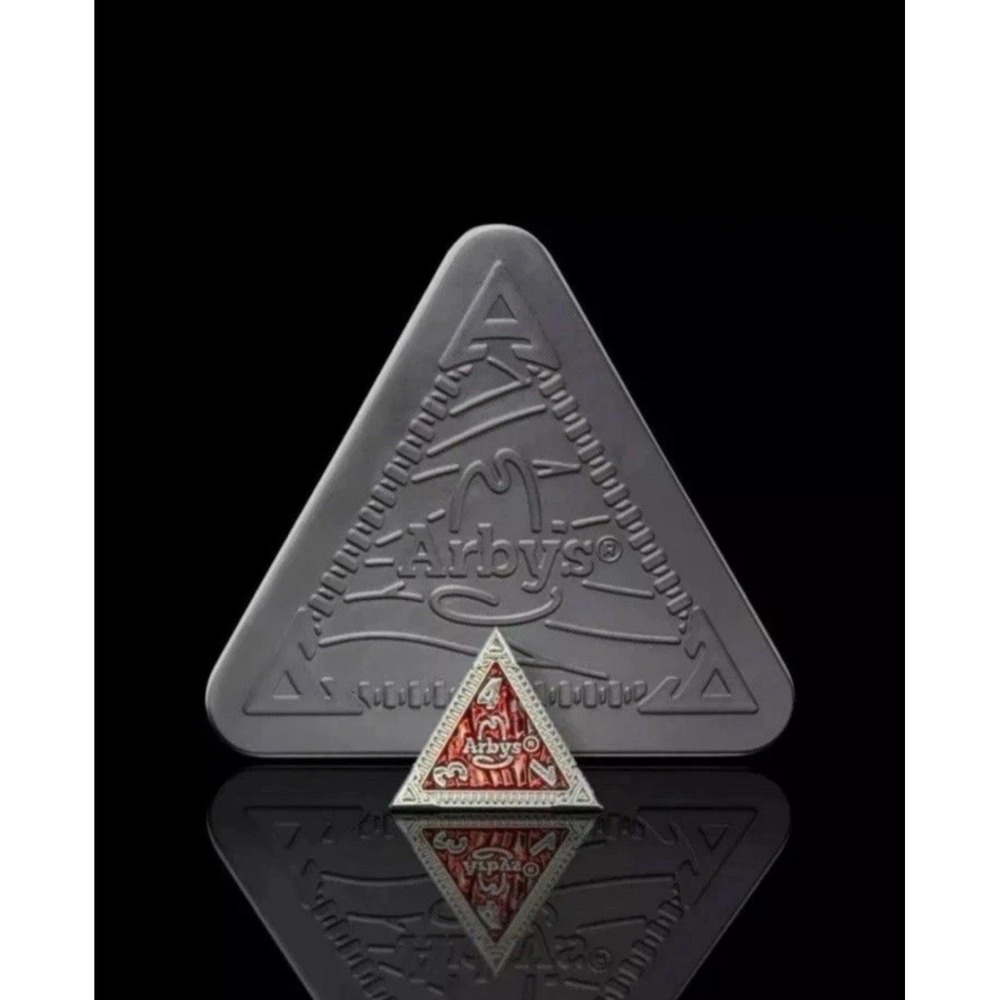 2025 Arby's Metal Dice Set Norse Foundry Dungeons and Dragons‎ D&D DND Dice Set